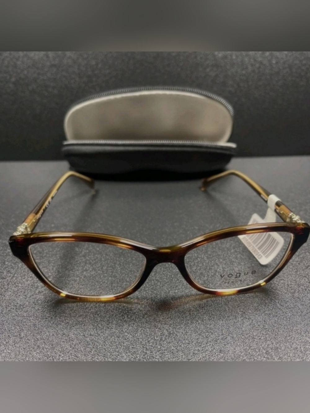NWT!!  Vogue T VO5516 53[]16-140 Brown Eyeglasses / Frames W/Case MF